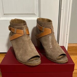 Lucky brand booties, leather.  Size 7.5